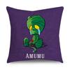 Game Cushion Cover League of Legends Short velvet Pillowcase For Living Room Car Sofa Chair seat Decorative Pillowcase