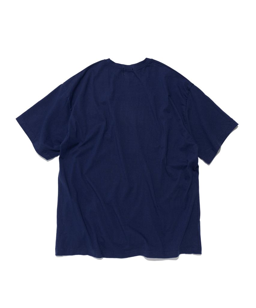 Wogseuaenko Surfboard Washed Short Sleeve T-Shirt (Navy)