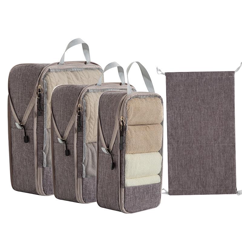 Travel Storage Bags for Business Trips - Suitcase Organization & Compression Toiletries Bags