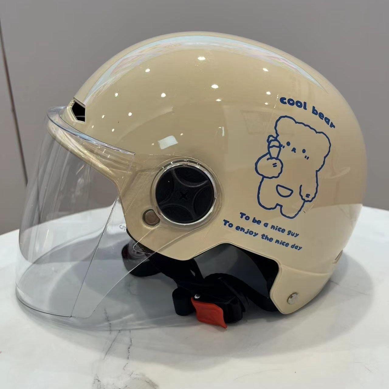 

Электромобильные шлемы для лета, усиливающие защиту от ультрафиолета, шлемы для мужчин и женщин, простые и модные khaki - Nifty Bear