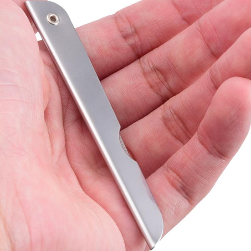 Klappnagelfeile Metall Schleifen Edelstahl Maniküre Pediküre Nagelkunst Werkzeug