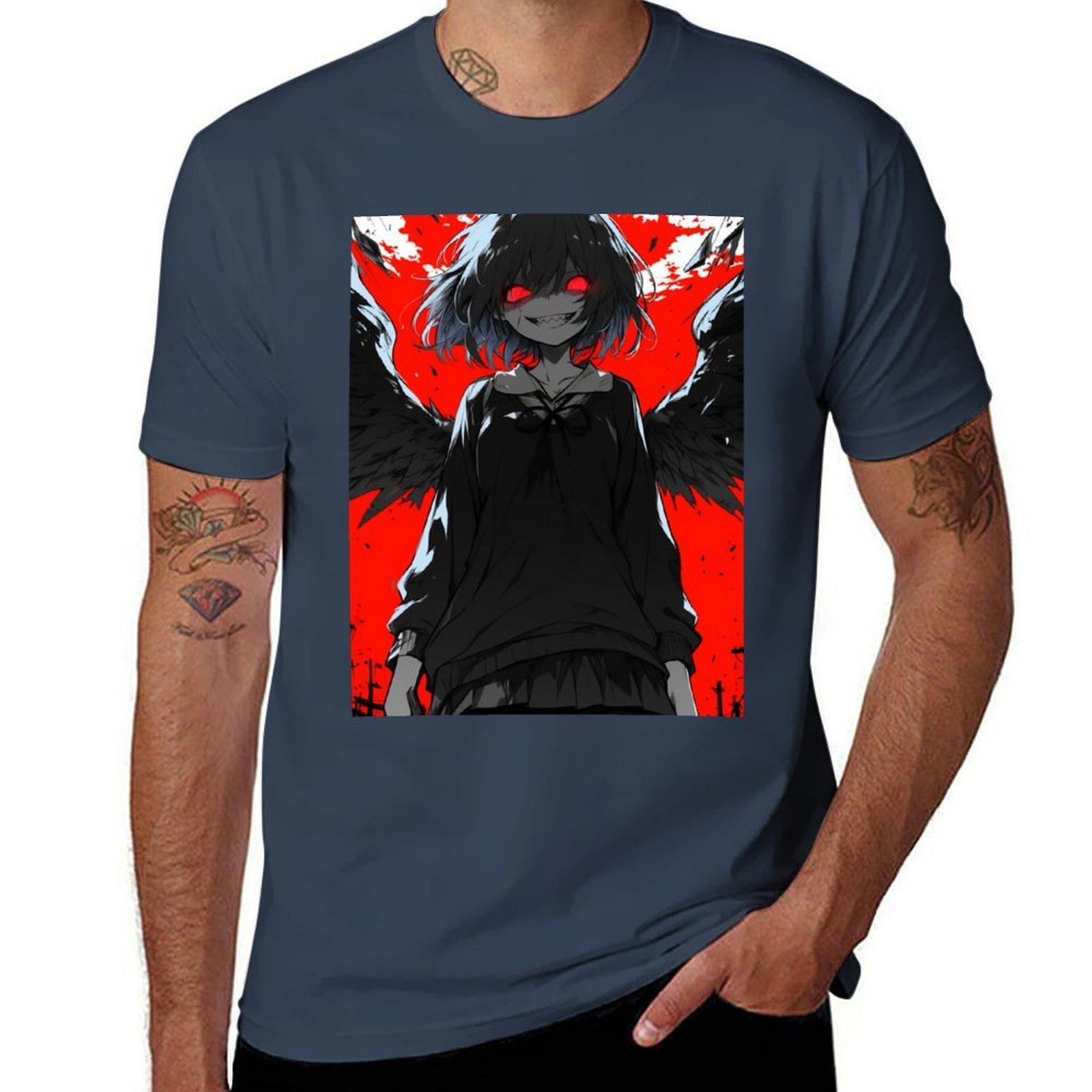 Angel Core Tshirt Nonshrink Basic Cotton Tshirt S