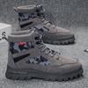 2025 Autumn New British Style Men's Martin Boots Versatile Tooling Boots Men's High-top Platform Trendy Men's Shoes
