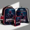 Mochila Escolar OLOVE 3D Rígida Infantil para Meninos Ergonômica Com Alças Acolchoadas de Ar Leve Protetora da Coluna Séries 1-2