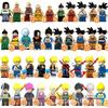 Dragon Ball Super Conjunto de Mini Figuras de 8 Personagens Wukong Brinquedos Colecionáveis Mini Figuras de Ação Modelo Montar Presente para Crianças