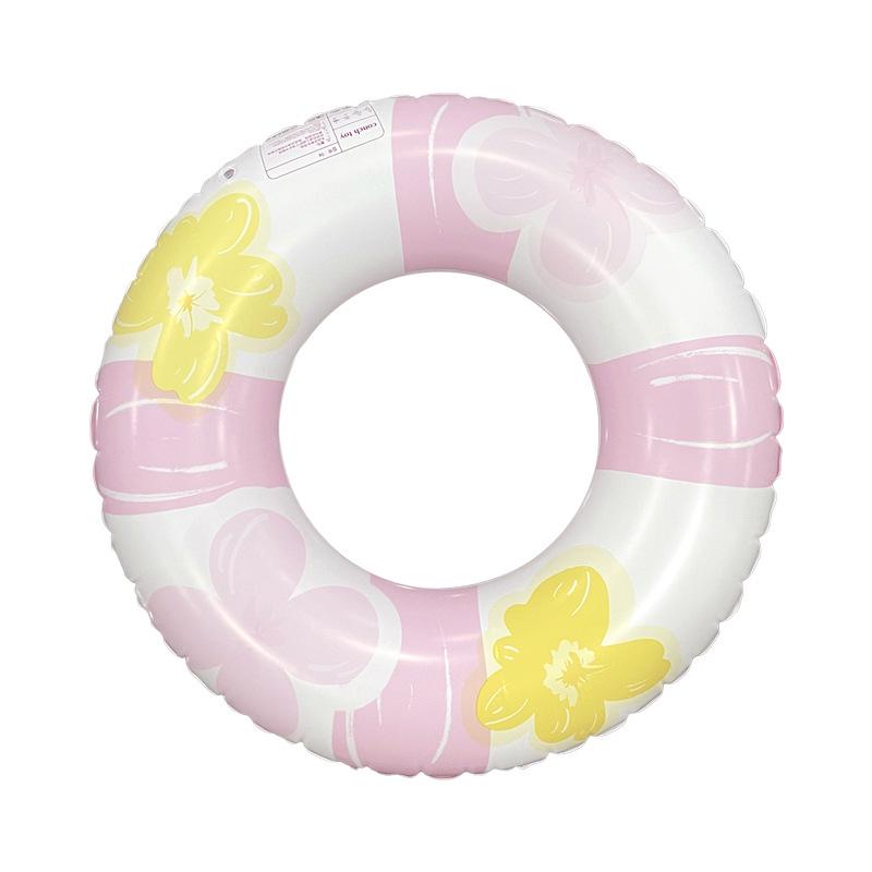 Starry Sky Sequin Mermaid Swim Ring: Thickened Inflatable Children's Float