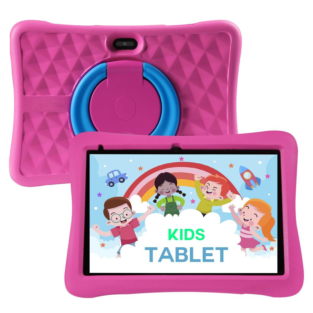 CUPEISI KIDS Android 12 MTK HD Ideal for Online and As a Gift for Kids YQ10M-EVA Tablet, 10.1-inch, 2.0GHz CPU, Eye-Friendly Design, 2GB+2GB RAM/64GB