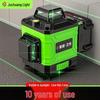 16-Line Green & Blue Laser Level: High Precision, Brightness, Floor-Adhering Infrared Water Level Measurement Tool