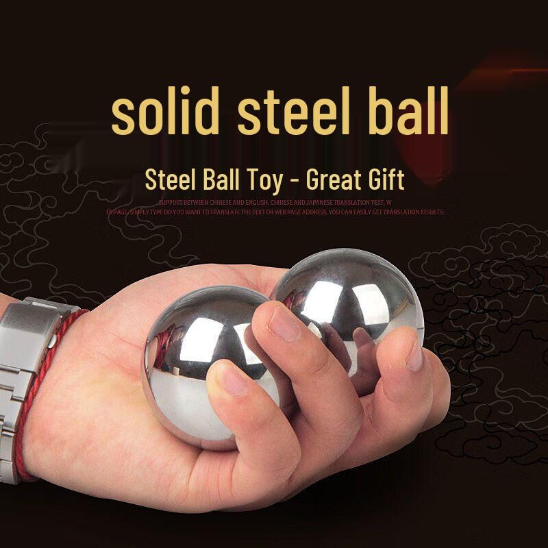 Fitness Steel Hand Massage Balls