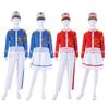 Honor Guard Wind Band Costume Set with Hat and Glove
