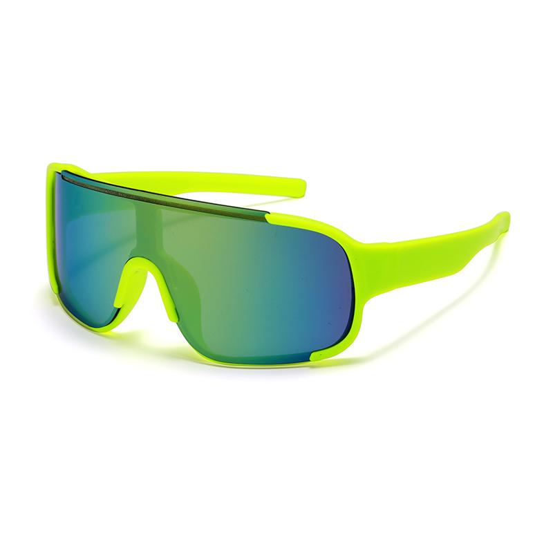 Children's Cycling Personality Sunglasses UV Protection Boys Girls Sports Sun Glasses Riding Goggles Large Frame Eyeglasses For Kids 3-12 Years Old