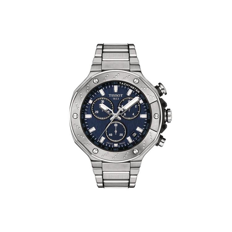 Tissot Sports Collection Quartz Movement 100m Water Resistance Men's Watches Watch 45mm Blue Dial T141.417.11.041.00