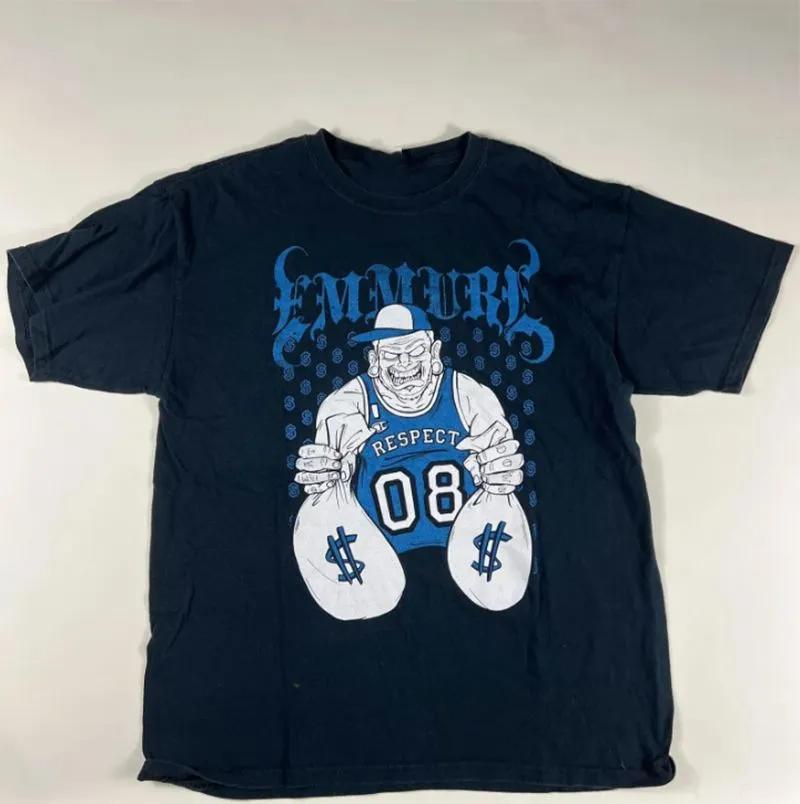 Unisex Short Sleeve Crew Neck Cotton T Shirt Collection Emmure Band XXXXL