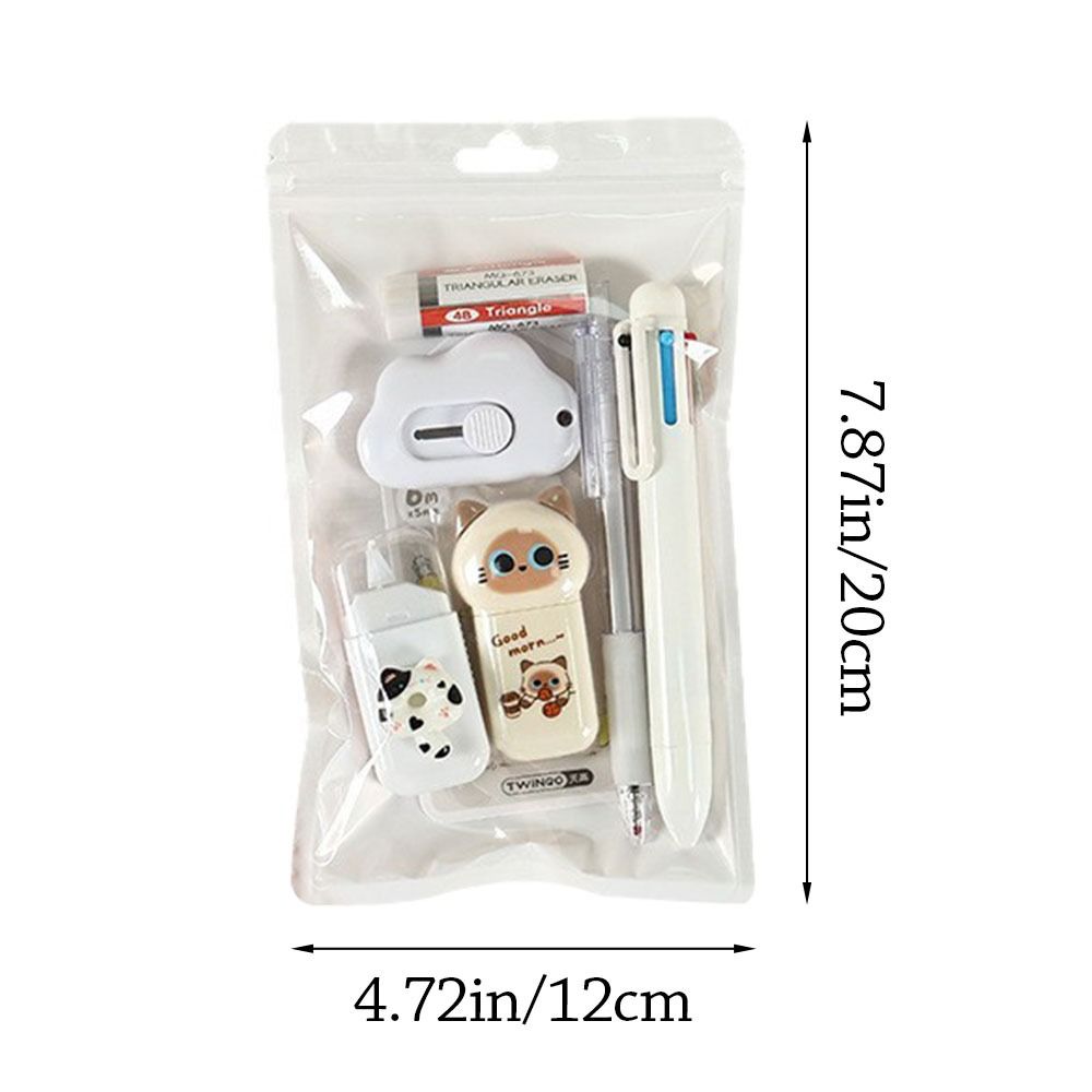 Lernmaterialien Kugelschreiber Lernset Radiergummi Anzug Cartoon Korrekturband Geschenk zum Schulanfang