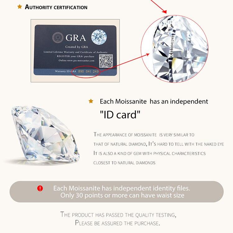 BAMOER 0.8CT Round Moissanite 14K Gold Plated Ring for Women D Color VVS1 EX Lab Diamond Engagement 925 Sterling Silver Ring