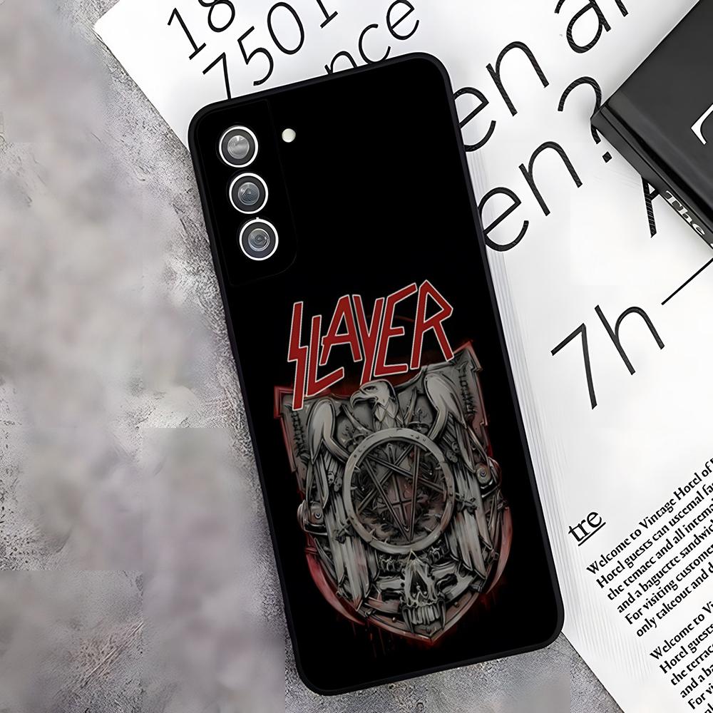 Slayer Heavy Metal Rocková Kapela Pouzdro na Telefon Pro Samsung S26 S25 Edge S24 S23 S22 S21 S20 Ultra Plus Fe Galaxy A54 A53 A34 A25 A16 Co