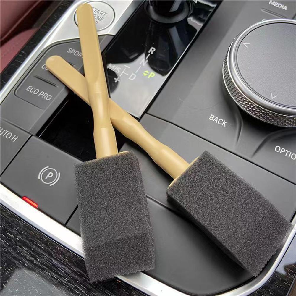 Car Air Conditioner Brush Vent Sponge Brush ABS Plastic