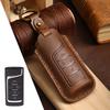 Genuine Leather Car Key Case for GAC Trumpchi GS8/GM8 - Full Coverage Protective Shell