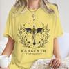 Bookish Dragon Basgiath War College Inspired Tshirt Vintage Fourth Wing Books Fan Unisex Unisex Bookishness Tee