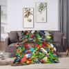 Süße Vögel Papagei Decke Winter Super Weiche Überwurfdecke Für Jungen Mädchen Sofa Zuhause Flanell Tagesdecke Bettbezug