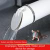 High Efficiency Drain Valves PVC Drainage Pipe Floor Drains Rain Pipe Cap Strainer Plug Outdoor Balcony Accessory