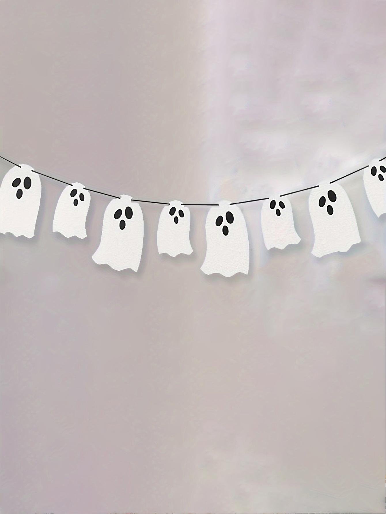 

1set-Halloween Ghost Flag - haunted house decoration, suitable for Halloween home decoration at parties and events