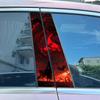 Anime Cool Eyes Car Stickers Auto B Pillar Waterproof Decor Cover Scratches Car Doors Pillar Decals