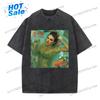The Life of A Showgirl Album Merch T-shirts Fan Gifts Men Women Clothing Vintage Washed Cotton Oversized Short Sleeve T Shirts
