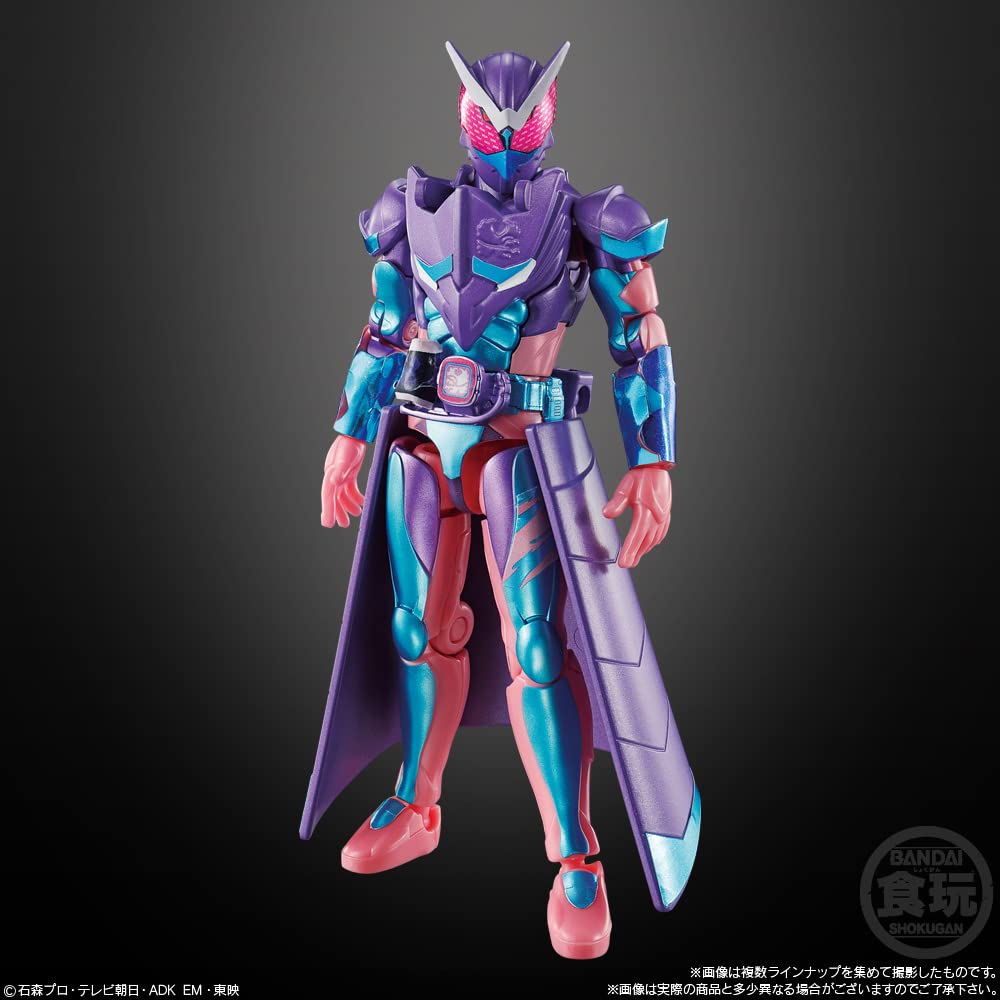 Shodo Kamen Rider Revise by8 Feat. Shodo Kamen Rider Genms -Smart Brain and 1000% Crisis- (14 pieces) Candy Toy Chewing Gum (Kamen Rider Revise)