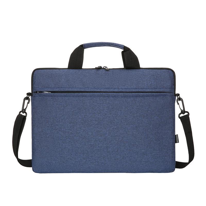 TS JYL laptop bag,2025 New Laptop Bag 14 15.6 Inch Handbag Simple Black Gray Portable Handbag OneSize синий