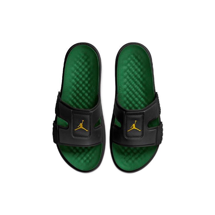 Air Jordan Hydro 8 Sandals Black/Green CD2803-007
