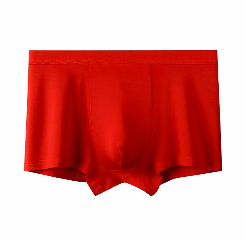 

Мужские красные боксеры Год Крысы - Удобные и дышащие, Тема удачи XL Waist 34cm [100-120]