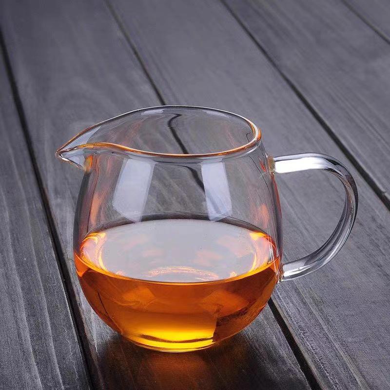 CaiBa High Borosilicate Glass Tea Set - Tea Separator & Penguin Cup with Various Capacities