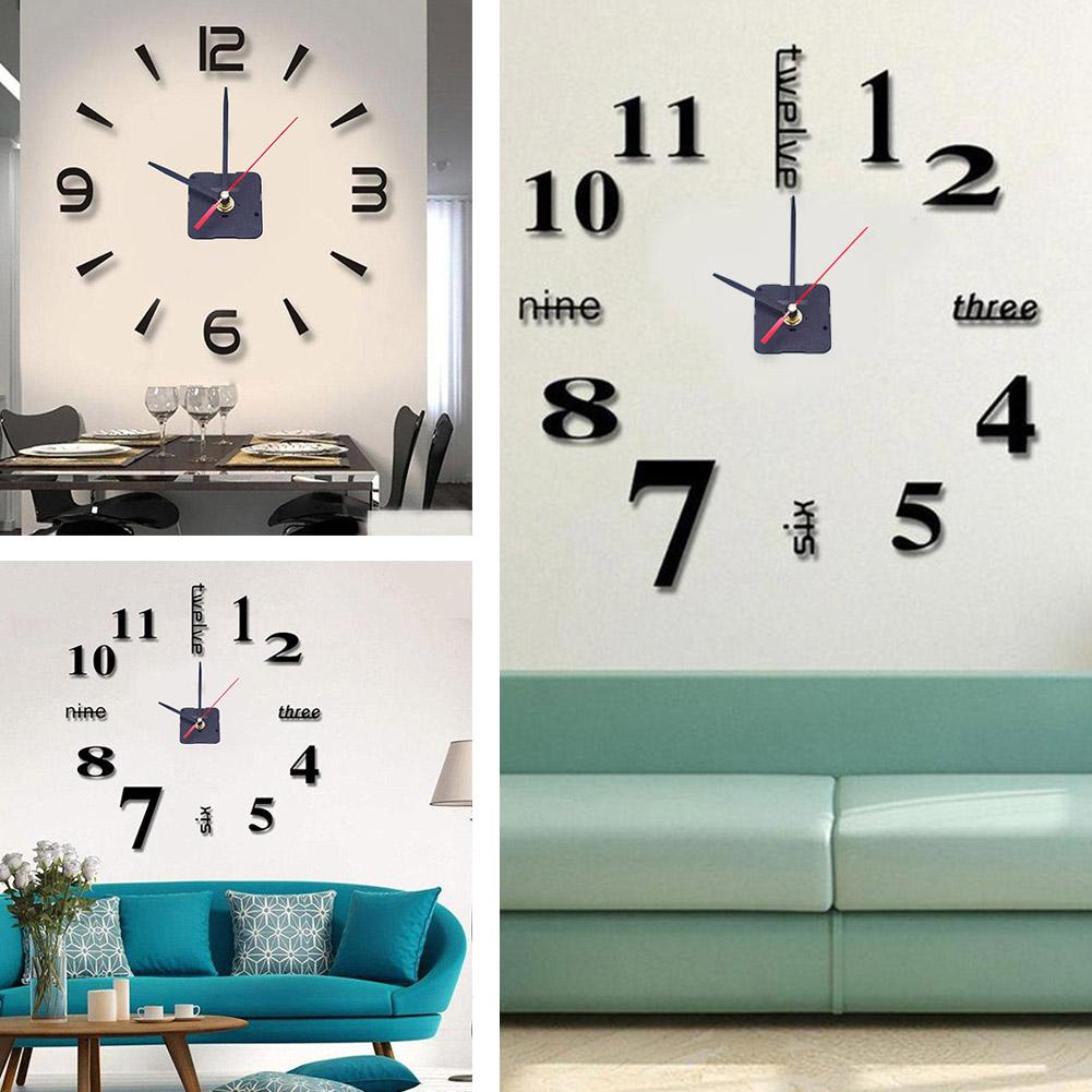 Quartz Clock DIY Clock Parts Battery Operated Silent Repair Hands Movement Clock Clock Wall Home Clockwork Repair Accessori E9Y6