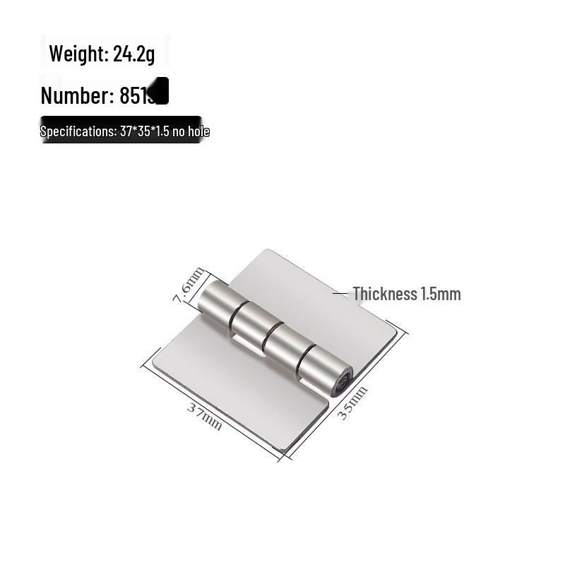 304 Stainless Steel 30x30 Industrial Butt Hinge for Electrical Cabinet, Door, and Window Equipment