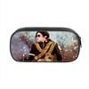 Michael Jackson Zippered Pencil Case: Student Stationery Bag