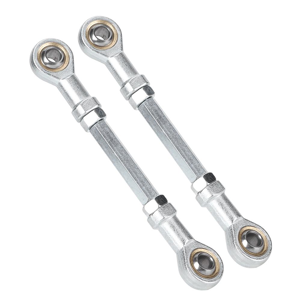 2pcs 150mm  170mm 8mm Steering Tie Rod Kit Ball Joint for 49cc Electric Mini ATV Go Kart