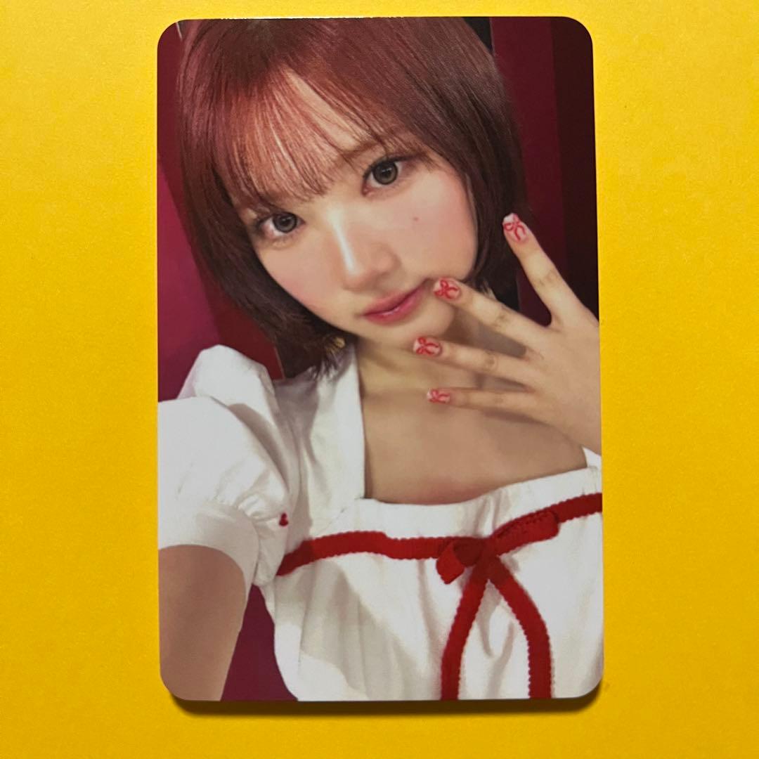 [USED] Hearts2hearts Jiwoo trading card - Hellolive bonus item - Lucky draw
