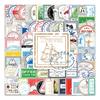 116 Stempel Krähe Aufkleber personalisiert grenzüberschreitend Retro Reiseaufkleber DIY Skateboard Gepäck Aufkleber wasserdicht