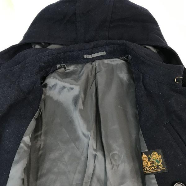 Boycott Krátký dvouřadý kabát 4 L Černý(POUŽITÝ)