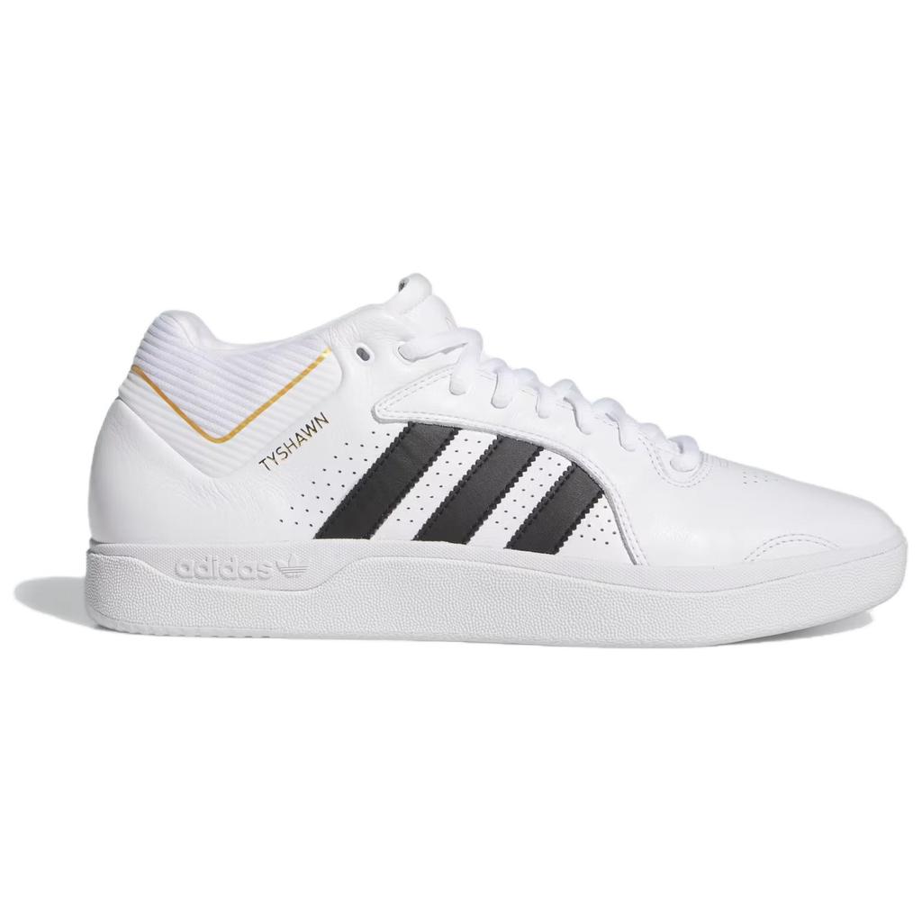 Adidas Tyshawn Remastered White Black Gold Men Sneakers Cloud-White Core-Black Gold-Metallic IF4625