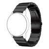 20mm Stainless Steel Solid Chain Watch Strap Replacement with Folding Clasp for Huawei Watch 2