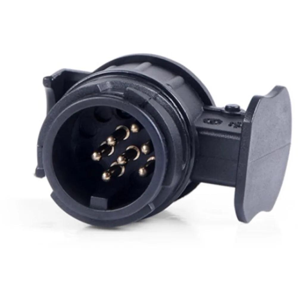 13 To 7 Pin Adapter Trailer Connector 12V Towbar Towing Waterproof Plugs Socket Converter Adapter Replacement