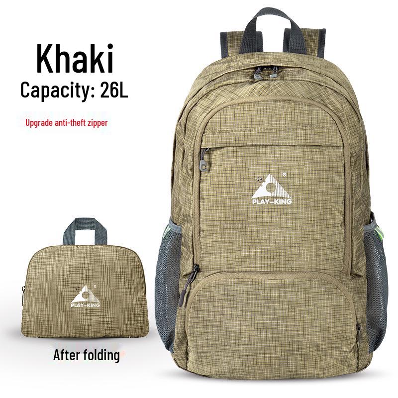 Lightweight Foldable Outdoor Backpack for Travel, Sports, Hiking, and Camping