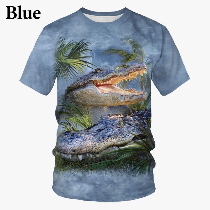 Fashion Personality 3d Printing Men's T-shirt Casual Funny Round Neck Top Short Sleeve Tshirt