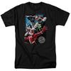 Justice League Of America "Galactic Attack" T-Shirt - Regular or Tank - To 6X