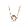 Swarovski Rose Gold Necklace 5741462