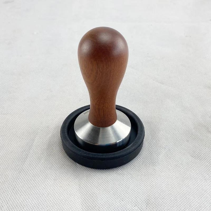 Kaffeepulver Pad Rutschfeste Silikon Tampingstation Espresso Matte für Zuhause Café Barista Werkzeuge Schwarzes Zubehör Küchenbedarf