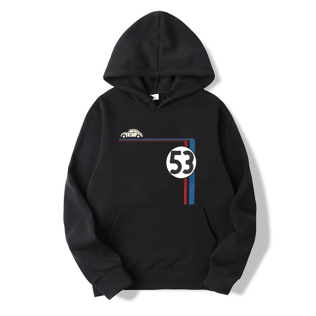 Neuer HERBIE 53 Hoodies-Auto Film Geht Anzahl Nummer