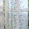 Bestickter römischer Gardinenvorhang Klassischer Fensterbildschirm mit Blumenmuster Eleganter bestickter römischer Schatten für